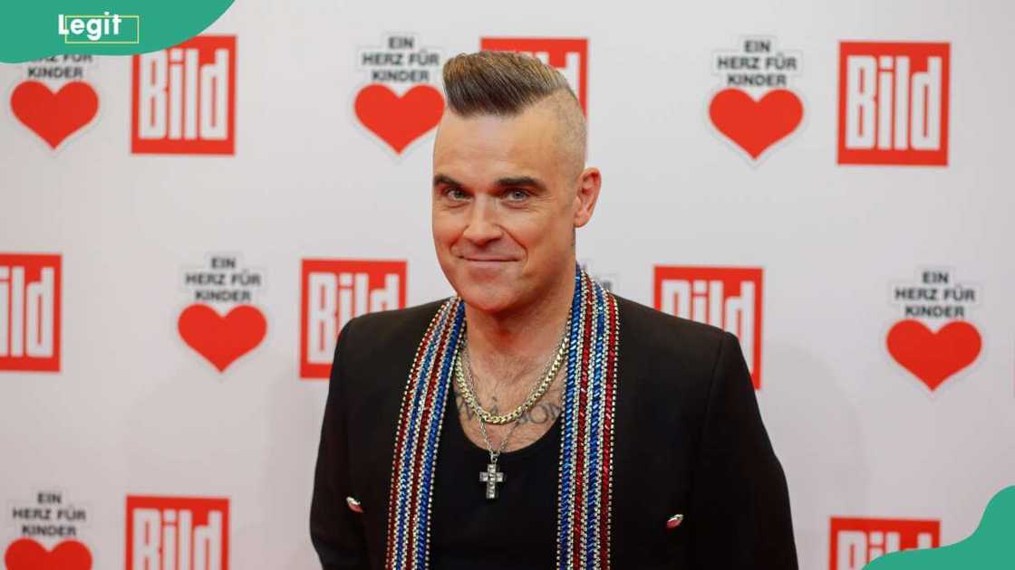 Robbie Williams at an event in Berlin Robbie Williams at an event in Berlin