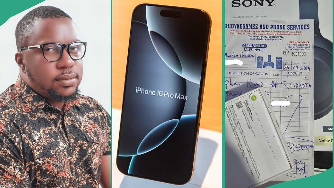 Man causes stir as he buys iPhone 16 Pro Max for N3.5 million Man causes stir as he buys iPhone 16 Pro Max for N3.5 million