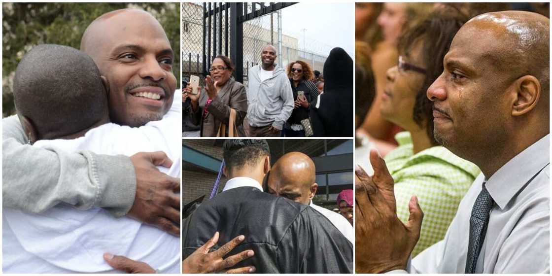 Joy as man who was wrongly jailed for 22 years becomes billionaire after release, he was awarded N9bn Joy as man who was wrongly jailed for 22 years becomes billionaire after release, he was awarded N9bn