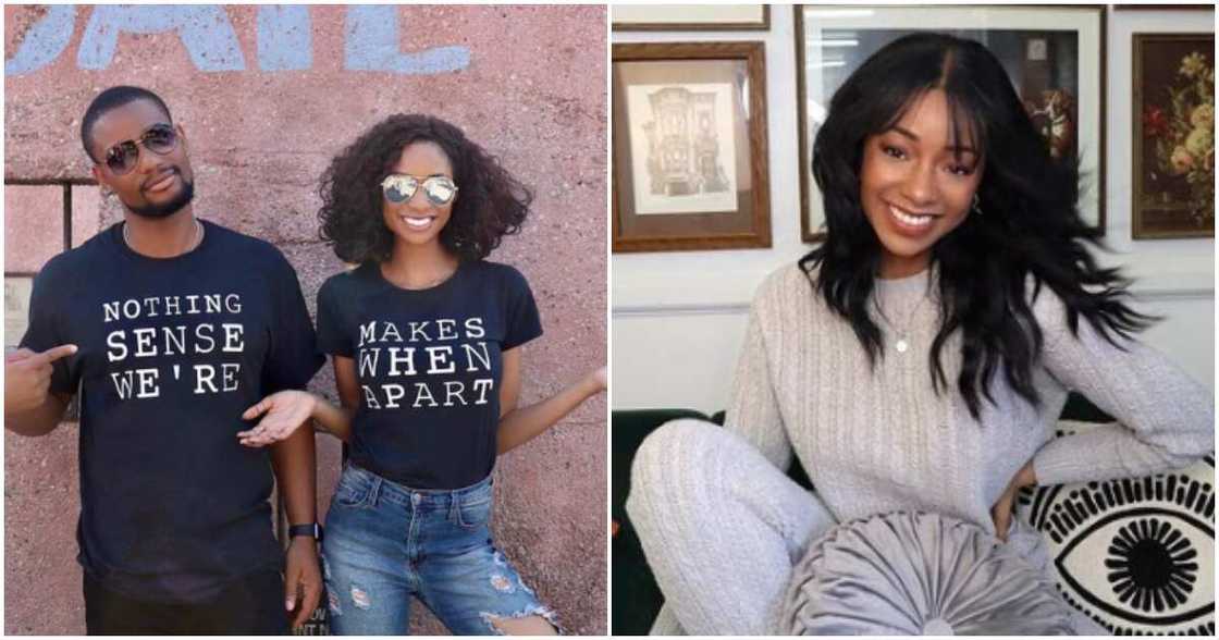 Actor Alexx Ekubo and ex-lover Actor Alexx Ekubo and ex-lover