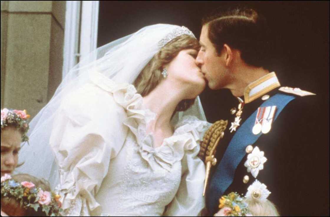 Charles married Lady Diana Spencer at St. Paul's Cathedral, central London, in 1981