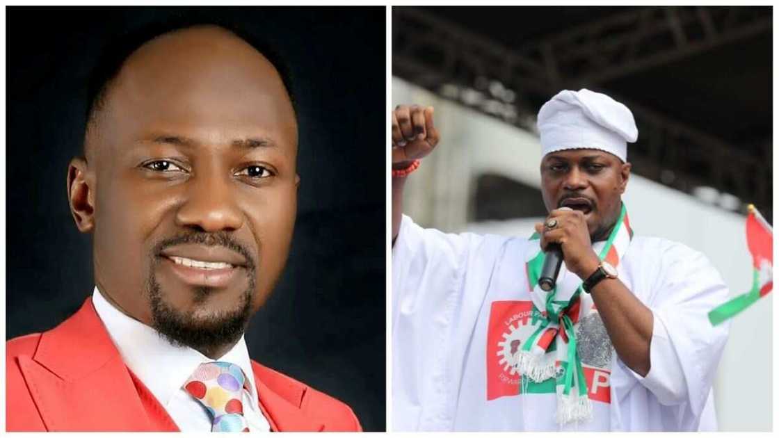 GRV, Gbadebo Rhodes-Vivour, Labour Party, Apostle Suleman GRV, Gbadebo Rhodes-Vivour, Labour Party, Apostle Suleman