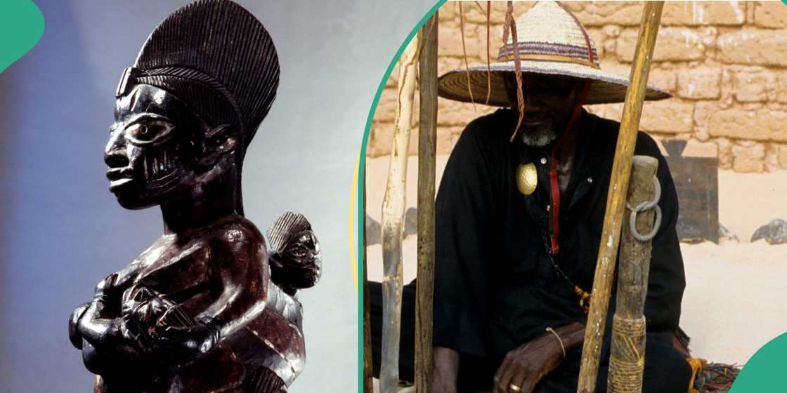 Family members discuss the mysterious cloth alleged to carry supernatural powers. Family members discuss the mysterious cloth alleged to carry supernatural powers.
