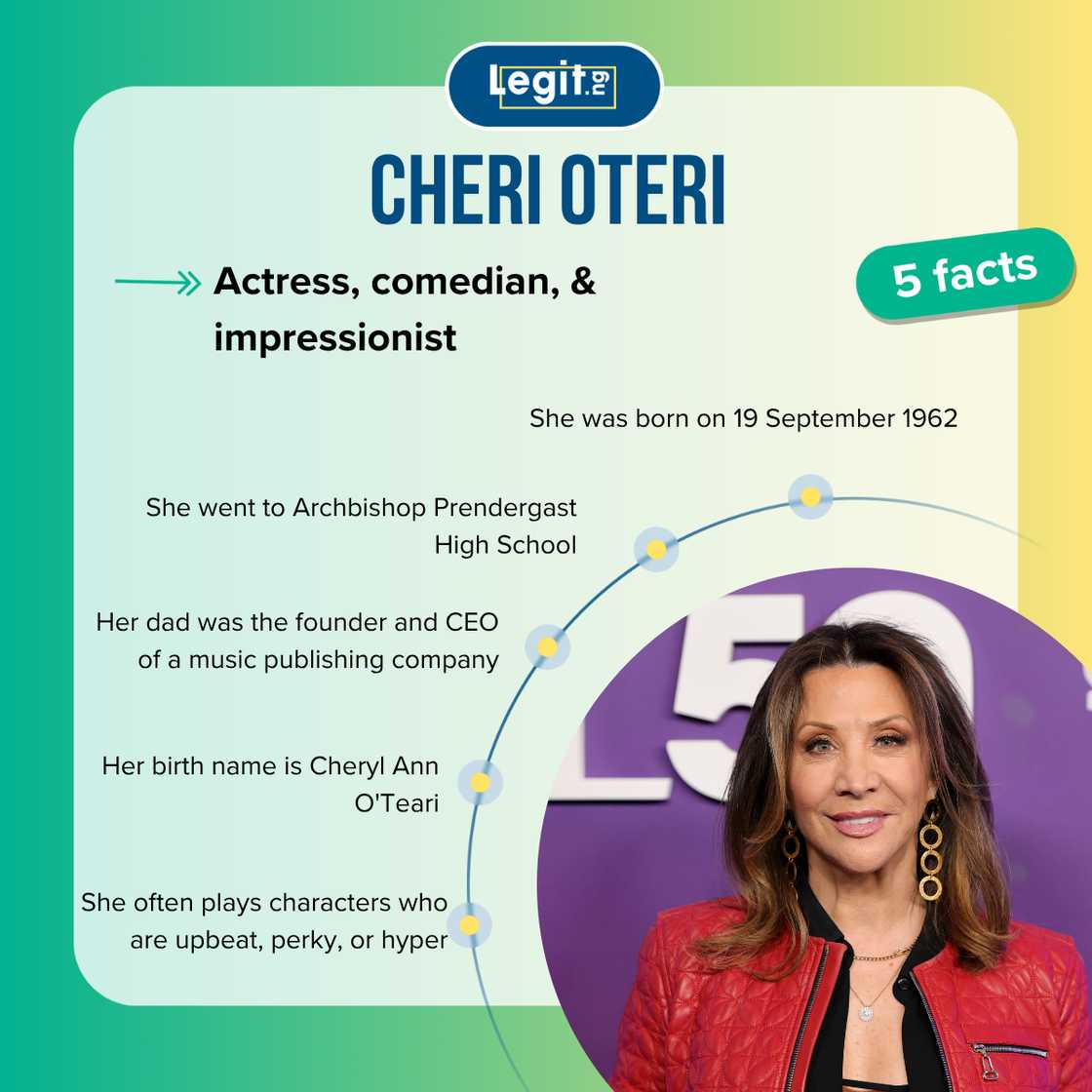 Top-5 facts about Cheri Oteri