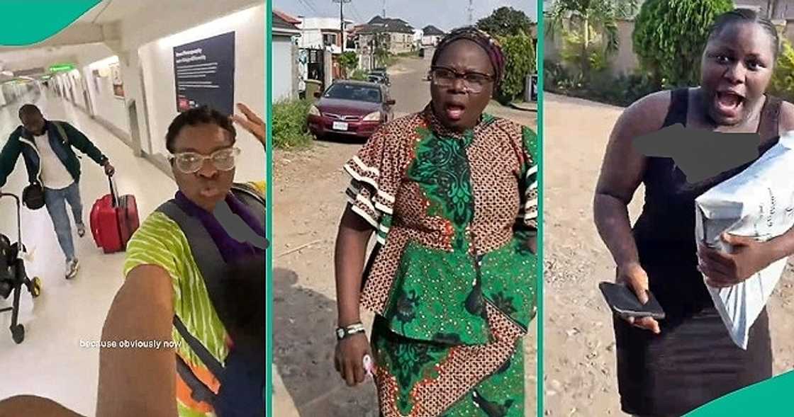 Woman surprises in-laws in Nigeria Woman surprises in-laws in Nigeria