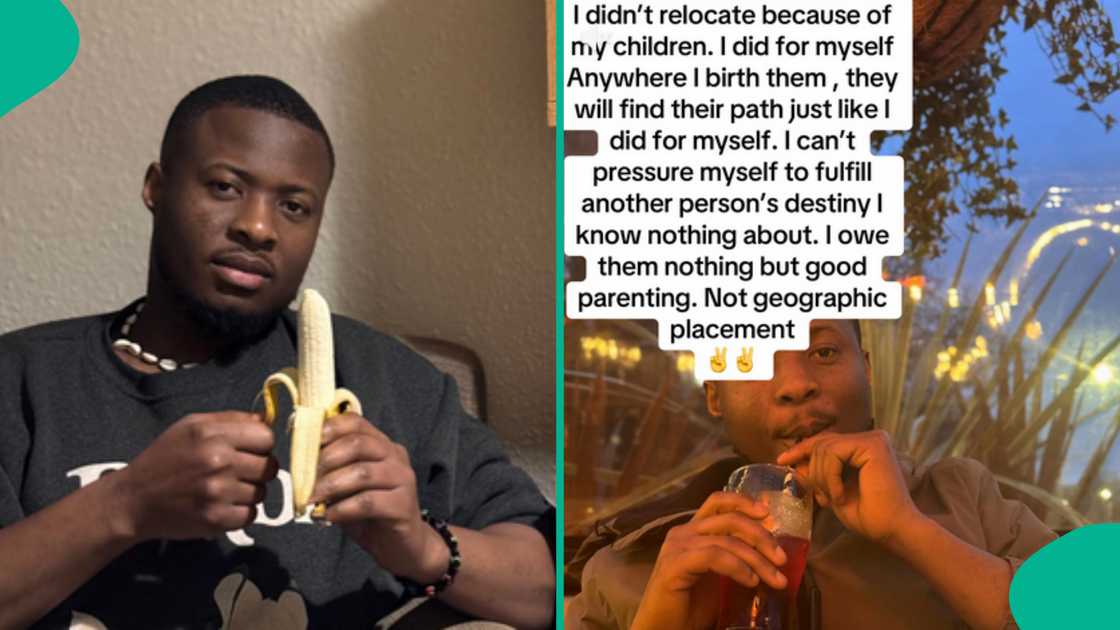 Man gives actual reason he relocated to UK, says he didn't do it for his children Man gives actual reason he relocated to UK, says he didn't do it for his children