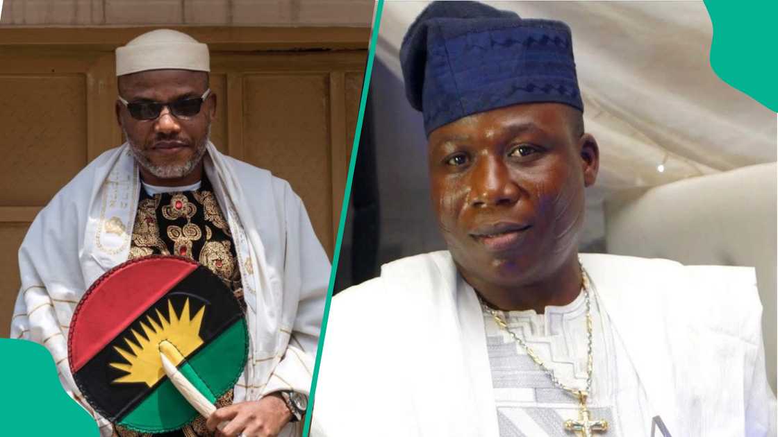 Sunday Dare, presidential media adviser, clarifies that Nnamdi Kanu and Sunday Igboho are fundamentally different figures. Sunday Dare, presidential media adviser, clarifies that Nnamdi Kanu and Sunday Igboho are fundamentally different figures.