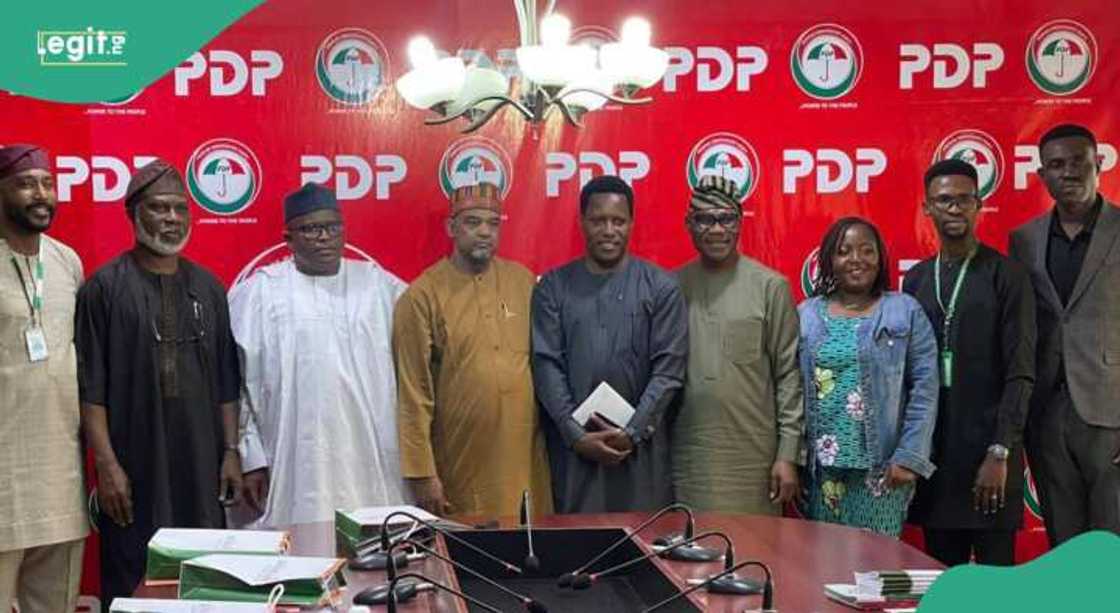 Jam'iyyar PDP ta ƙasa. Jam'iyyar PDP ta ƙasa.