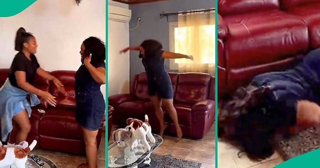 Lady pays mother an unexpected visit Lady pays mother an unexpected visit