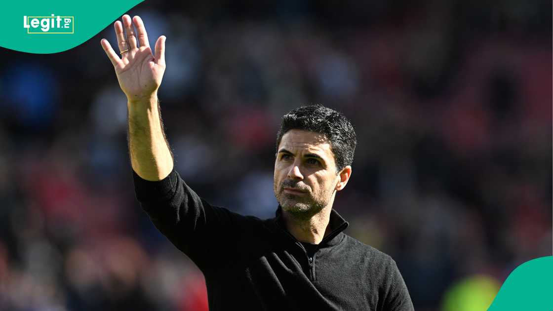 Mikel Arteta, Arsenal, Emirates Stadium, London, Nottingham Forest, England, Premier League.
