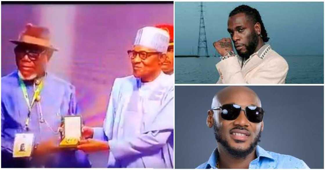 2baba, burna boy, MFR, MON, Buhari