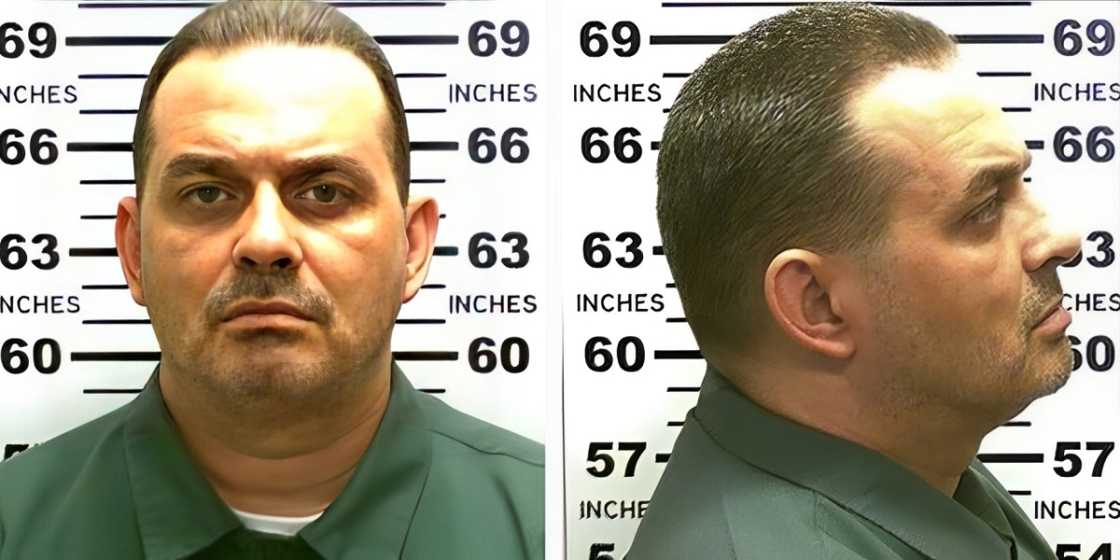 Richard William Matt poses in a mugshot Richard William Matt poses in a mugshot