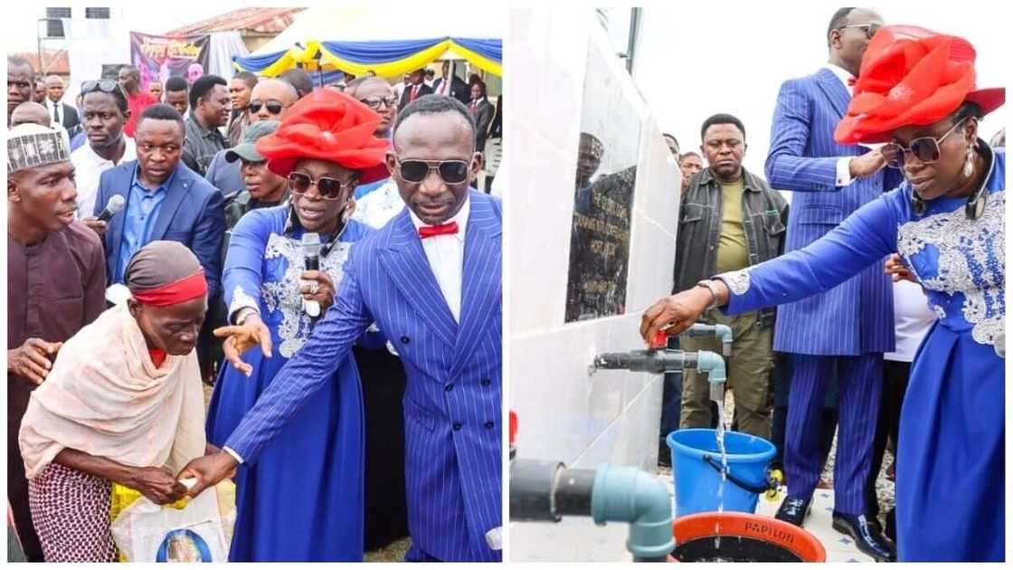 Abuja community, Wukara, Pastor Paul Eneche, Water, Borehole, Pipe Borne water Abuja community, Wukara, Pastor Paul Eneche, Water, Borehole, Pipe Borne water