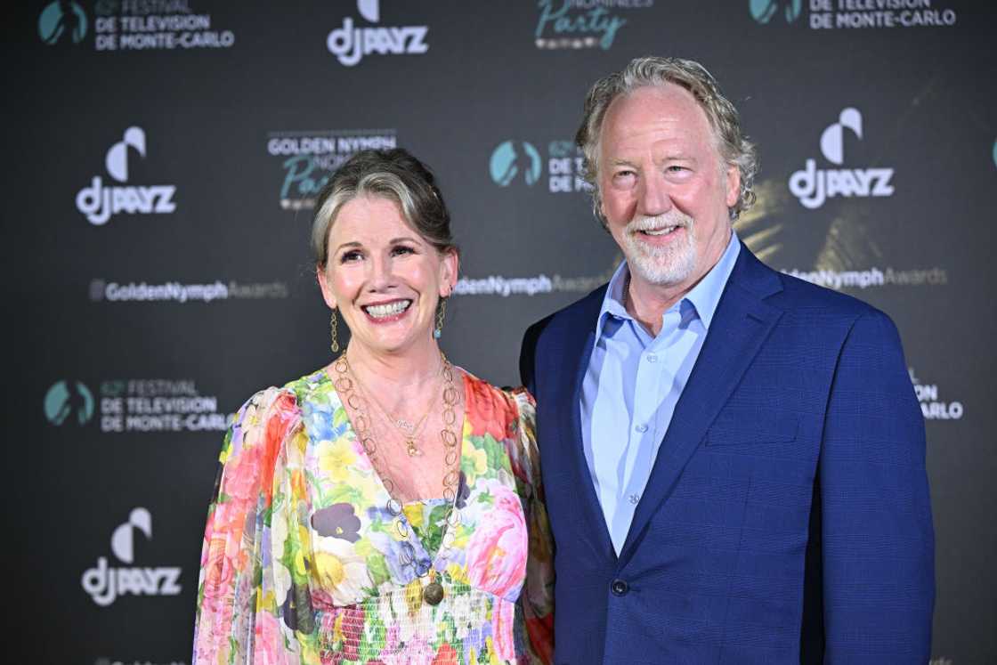 Melissa Gilbert and Timothy Busfield attend an event