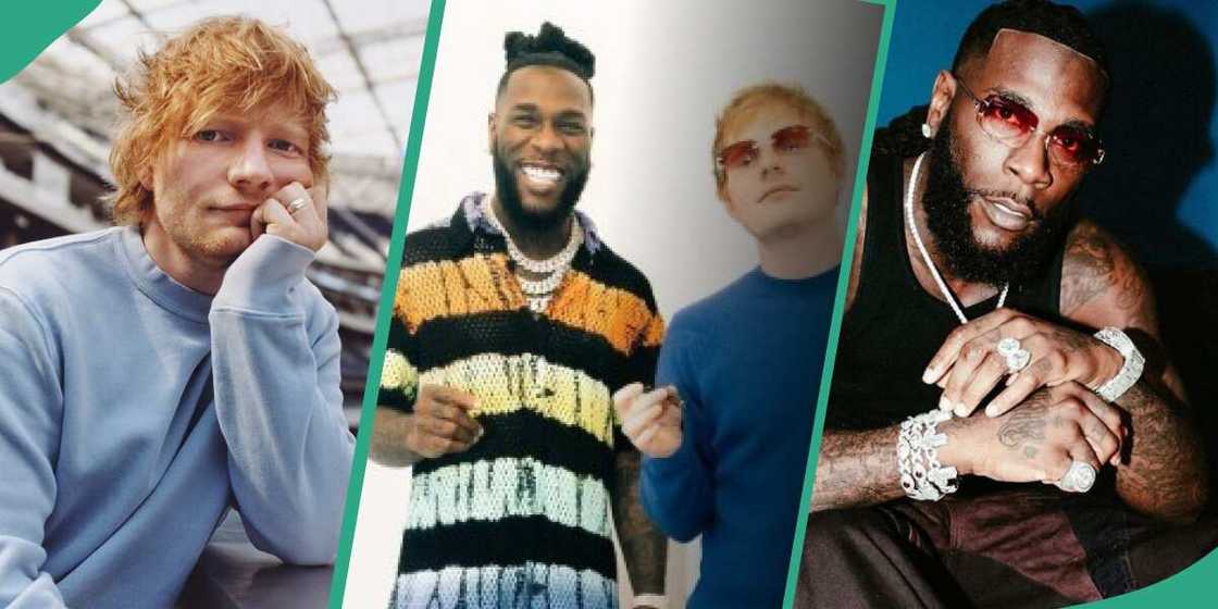 Ed Sheeran and Burna Boy Ed Sheeran and Burna Boy