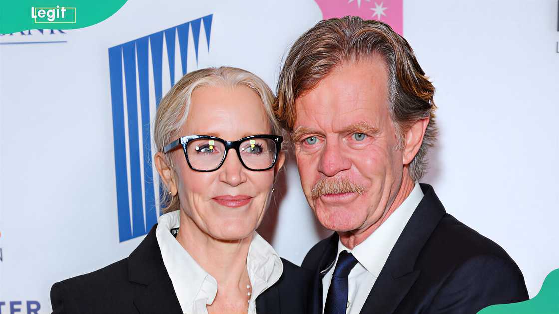 Felicity Huffman and William Macy at Skirball Cultural Center