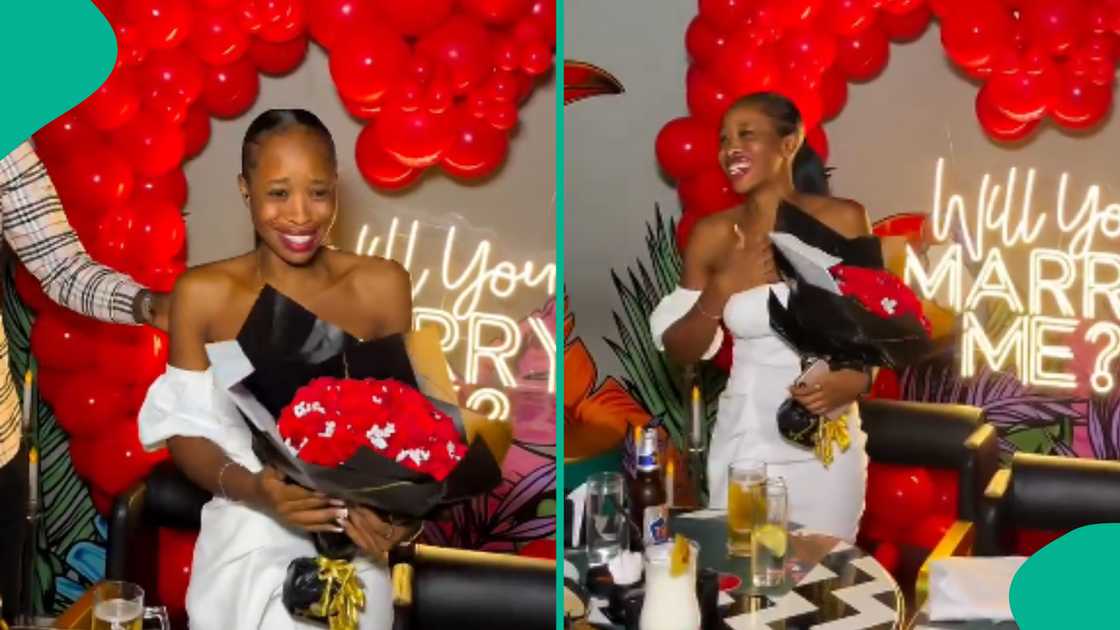 Man sends brother to propose to his girlfriend. Man sends brother to propose to his girlfriend.