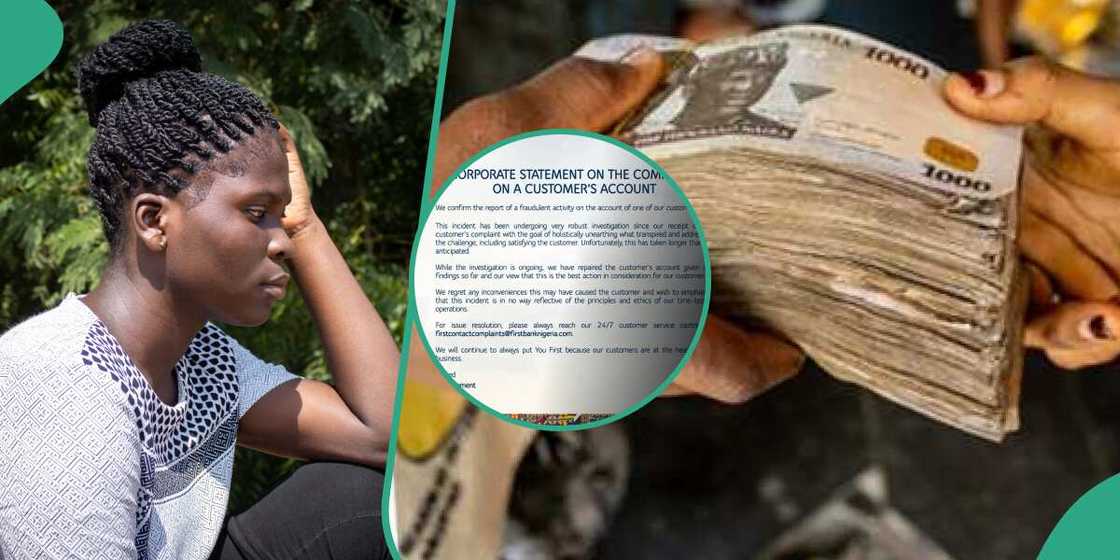 First Bank explains how N68m left a lady's account First Bank explains how N68m left a lady's account