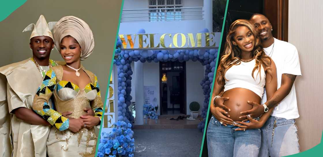 Priscilla Ojo and newborn receive heartwarming welcome in Tanzania from Juma Jux. Priscilla Ojo and newborn receive heartwarming welcome in Tanzania from Juma Jux.