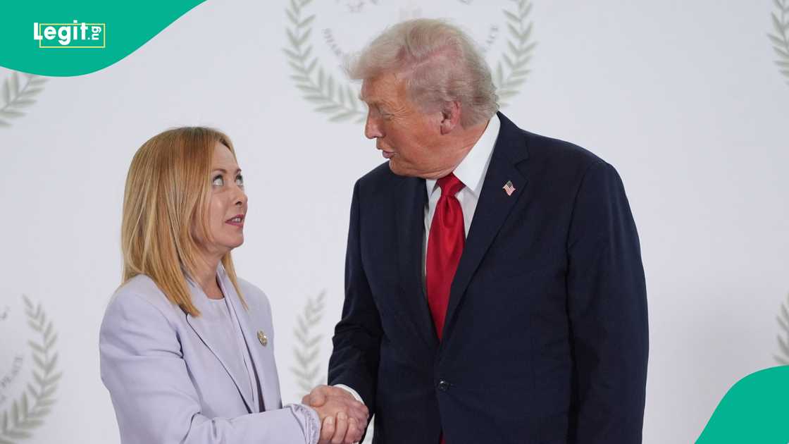 Meloni ta soki Donald Trump