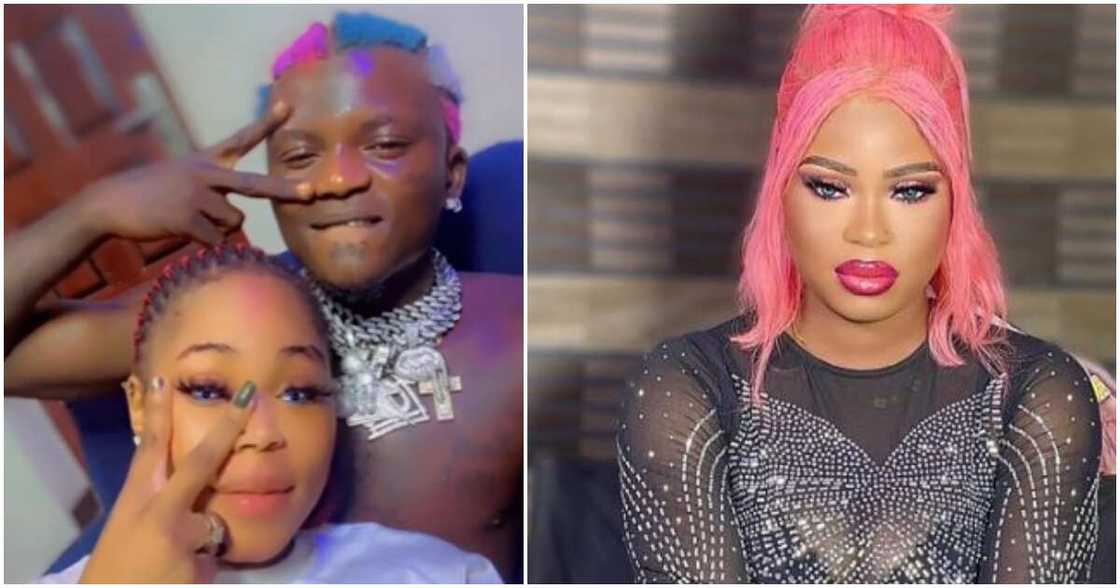 Nigerian singer Portable and his wife Nigerian singer Portable and his wife