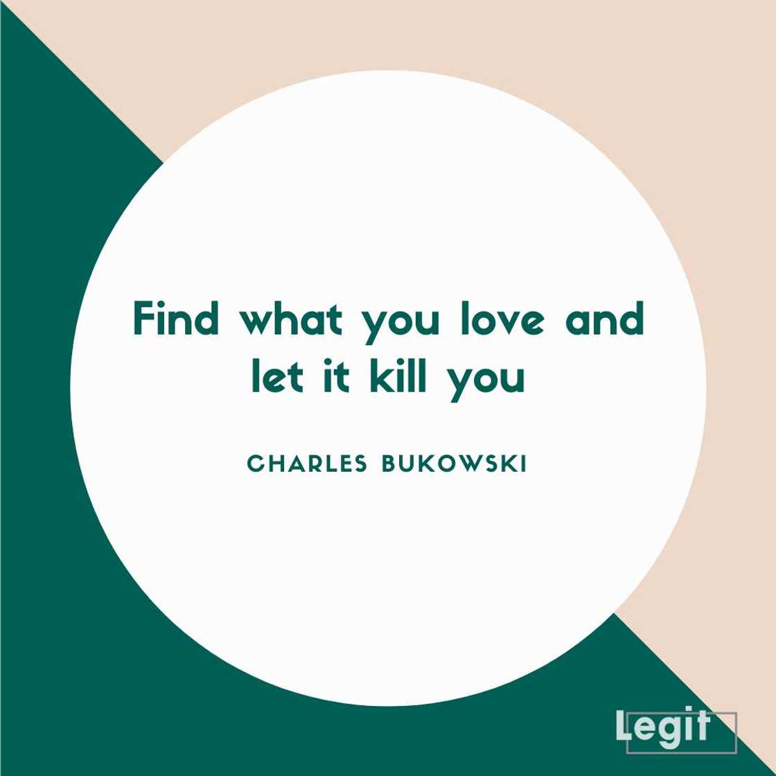 Bukowski quotes love