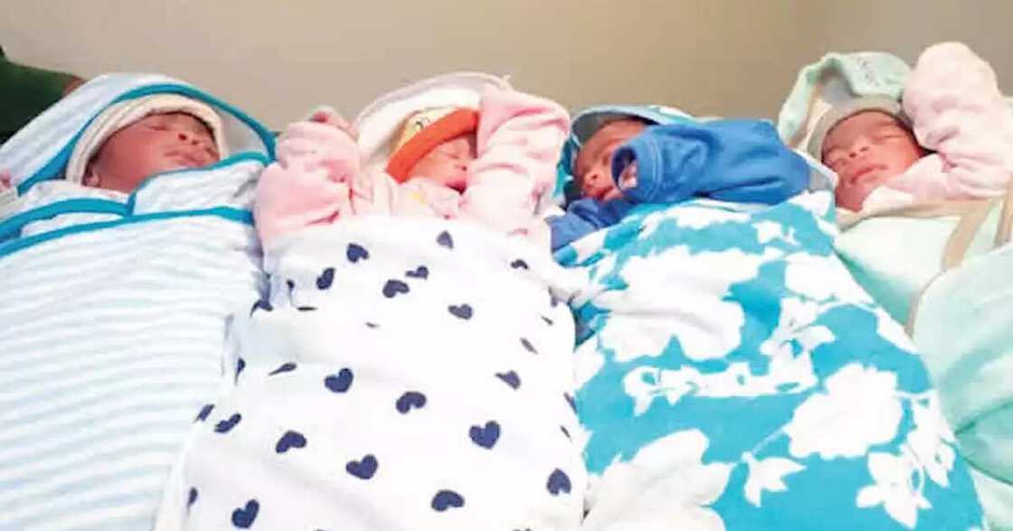 Quadruplets, Lagos state, Governor Babajide Sanwo-Olu Quadruplets, Lagos state, Governor Babajide Sanwo-Olu