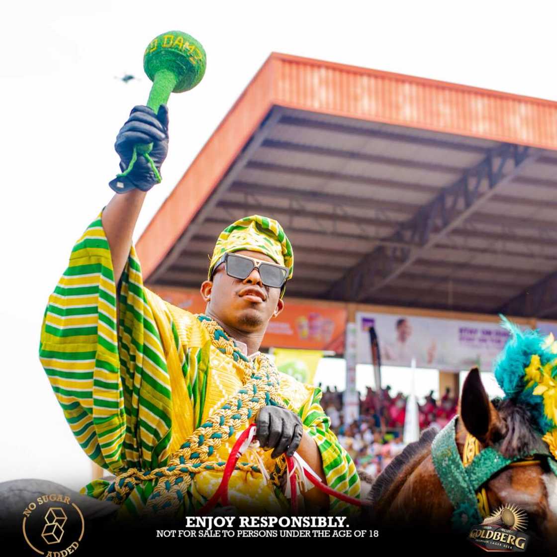 Oyato! Goldberg celebrates the Unique Yoruba Culture at the 2024 Ojude Oba Festival