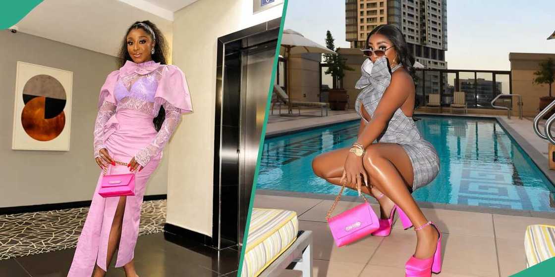 Ini Edo loves colourful outfits Ini Edo loves colourful outfits