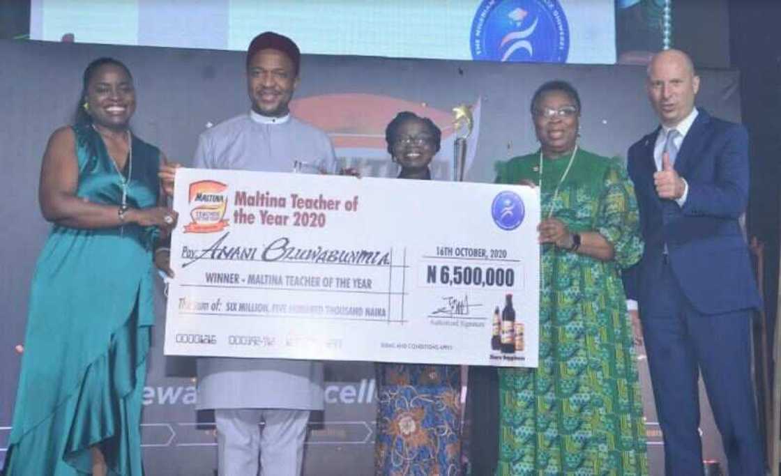 Adamawa state teacher, Oluwabunmi Anani wins 2020 Maltina Teacher of the Year