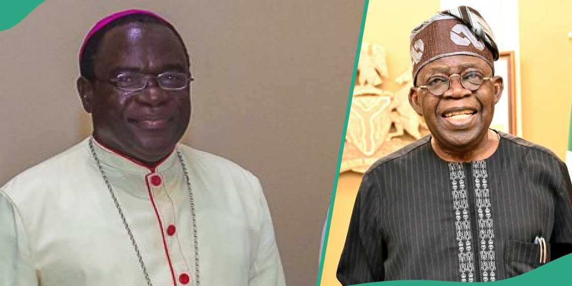 Bishop Kukah visits President Bola Tinubu in Abuja Bishop Kukah visits President Bola Tinubu in Abuja
