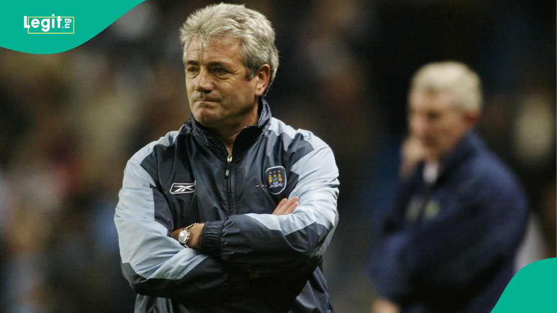 Kevin Keegan as manager of Manchester City during Premiership match between against Norwich City in 2004. Photo by Gary Prior Kevin Keegan as manager of Manchester City during Premiership match between against Norwich City in 2004. Photo by Gary Prior