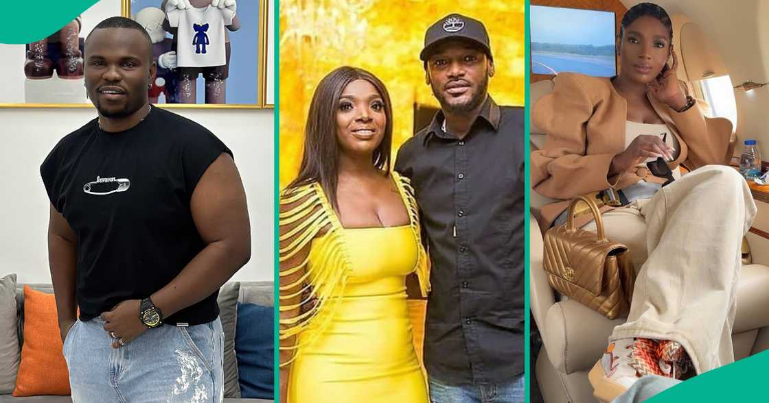 Tosin Silverdam queries why Annie Idibia still follows 2Baba on Instagram despite their separation. Tosin Silverdam queries why Annie Idibia still follows 2Baba on Instagram despite their separation.