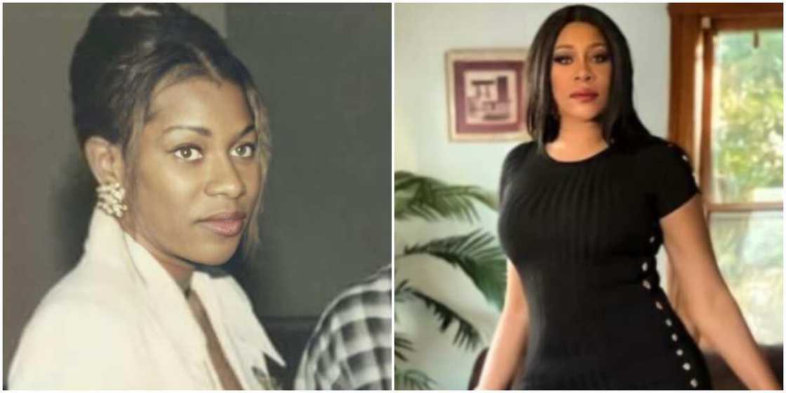 Regina Askia shares throwback photo Regina Askia shares throwback photo