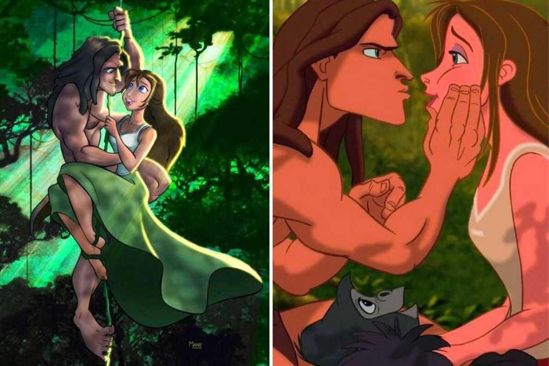 Disney animated couples