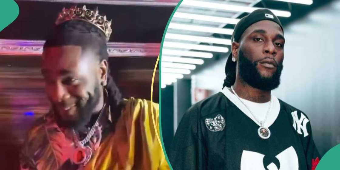 Burna Boy crowned king Burna Boy crowned king