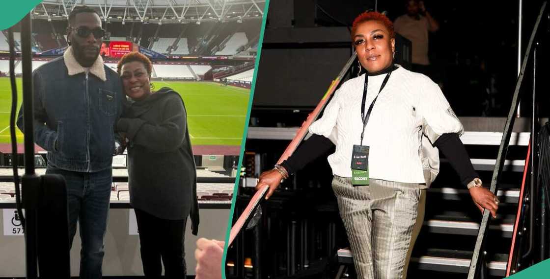 Bose Ogulu attended Burna Boy's show in Canada Bose Ogulu attended Burna Boy's show in Canada