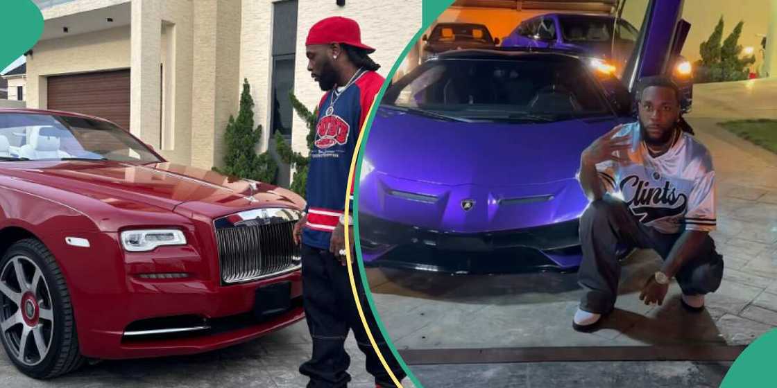 Burna Boy's cars.