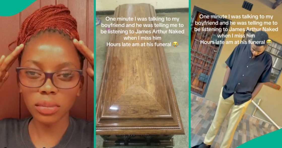 Lady shares last message she received from her late boyfriend before he died Lady shares last message she received from her late boyfriend before he died