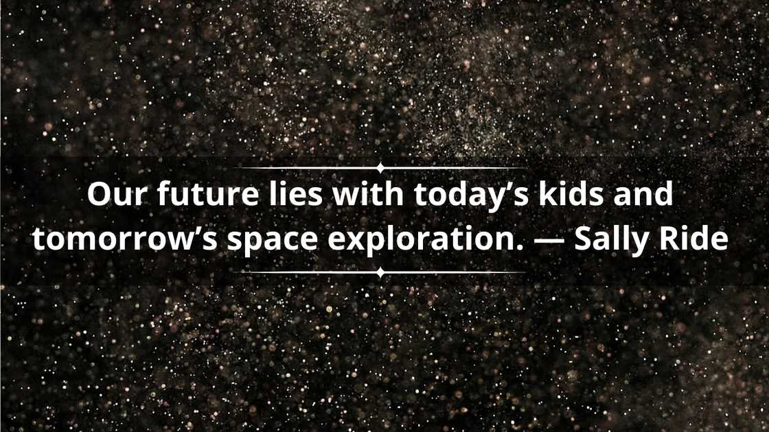 Space quotes for kids