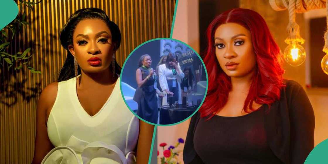 May Edochie breaks down in tears May Edochie breaks down in tears