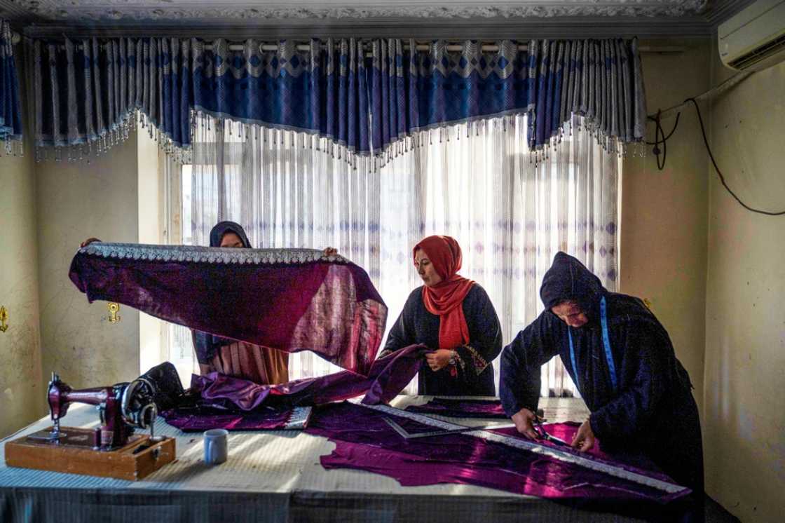 Many Afghan women have launched small businesses to meet their own needs and support other women Many Afghan women have launched small businesses to meet their own needs and support other women