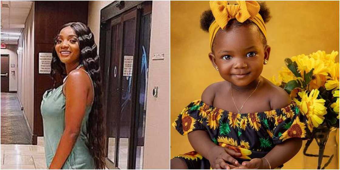 Singer Simi and her daughter Singer Simi and her daughter