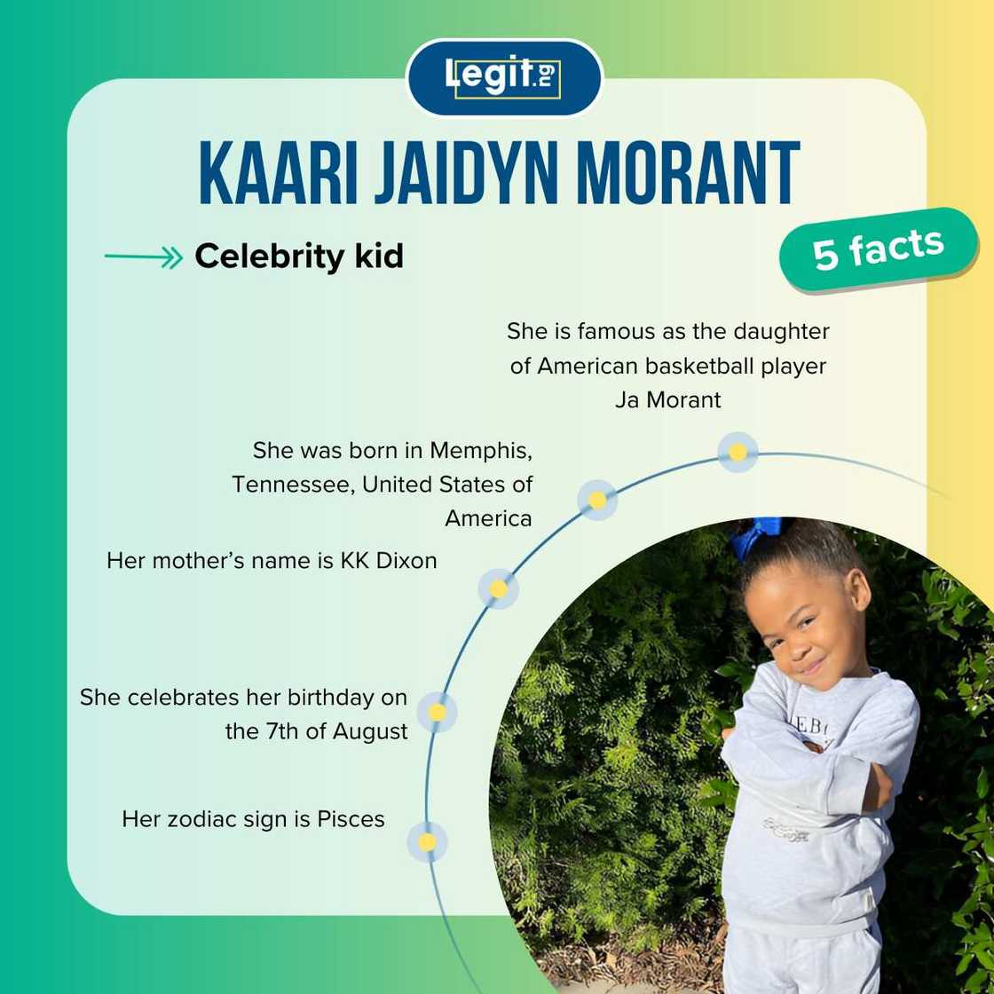 Facts about Kaari Jaidyn Morant Facts about Kaari Jaidyn Morant