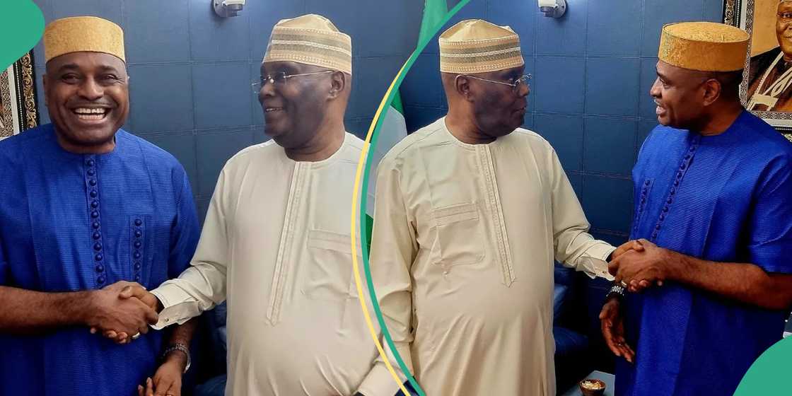 Fresh permutation as Kenneth Okonkwo meets Atiku Abubakar Fresh permutation as Kenneth Okonkwo meets Atiku Abubakar