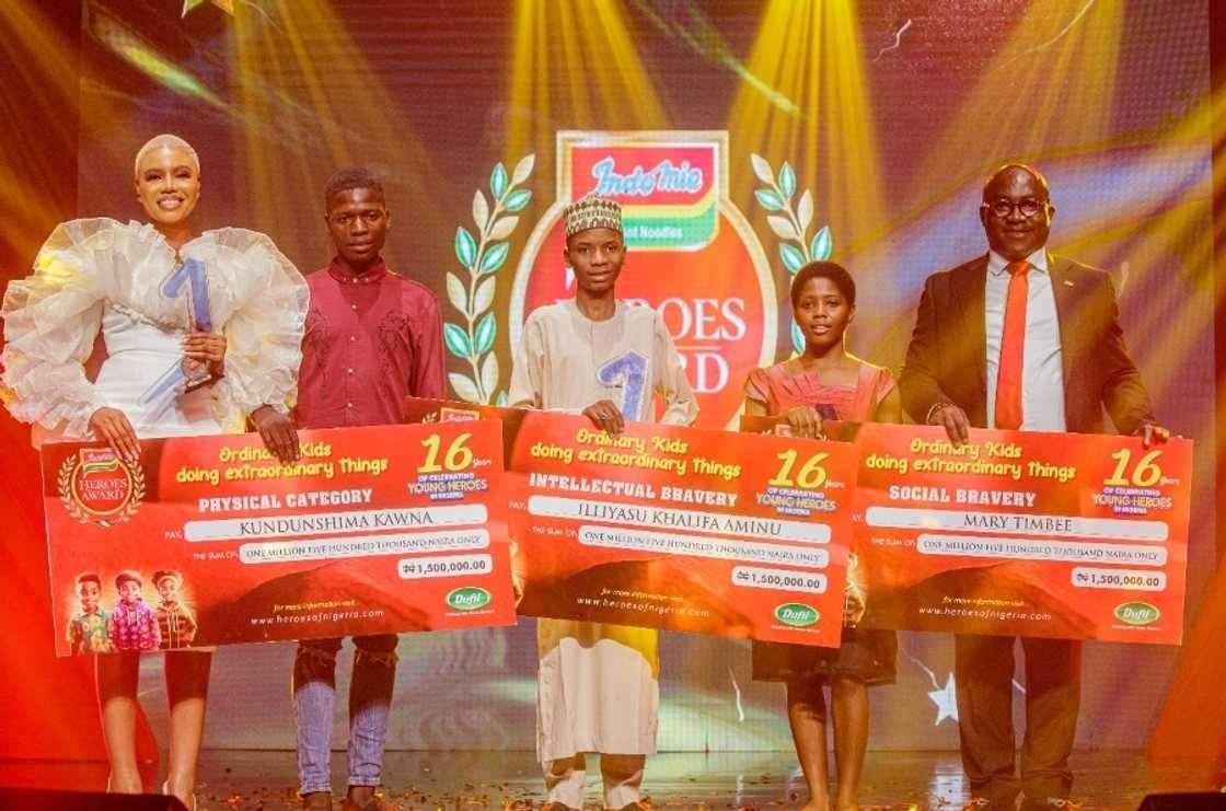 Unwavering Determination on Display as Indomie Heroes Awards Unveil 3 Remarkable Kids as Winners