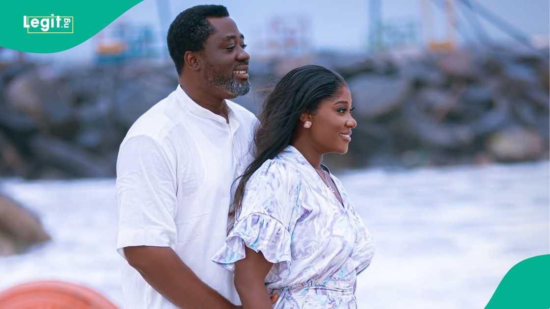 Fans celebrate Mercy Johnson and hubby's 14th wedding anniversary. Fans celebrate Mercy Johnson and hubby's 14th wedding anniversary.