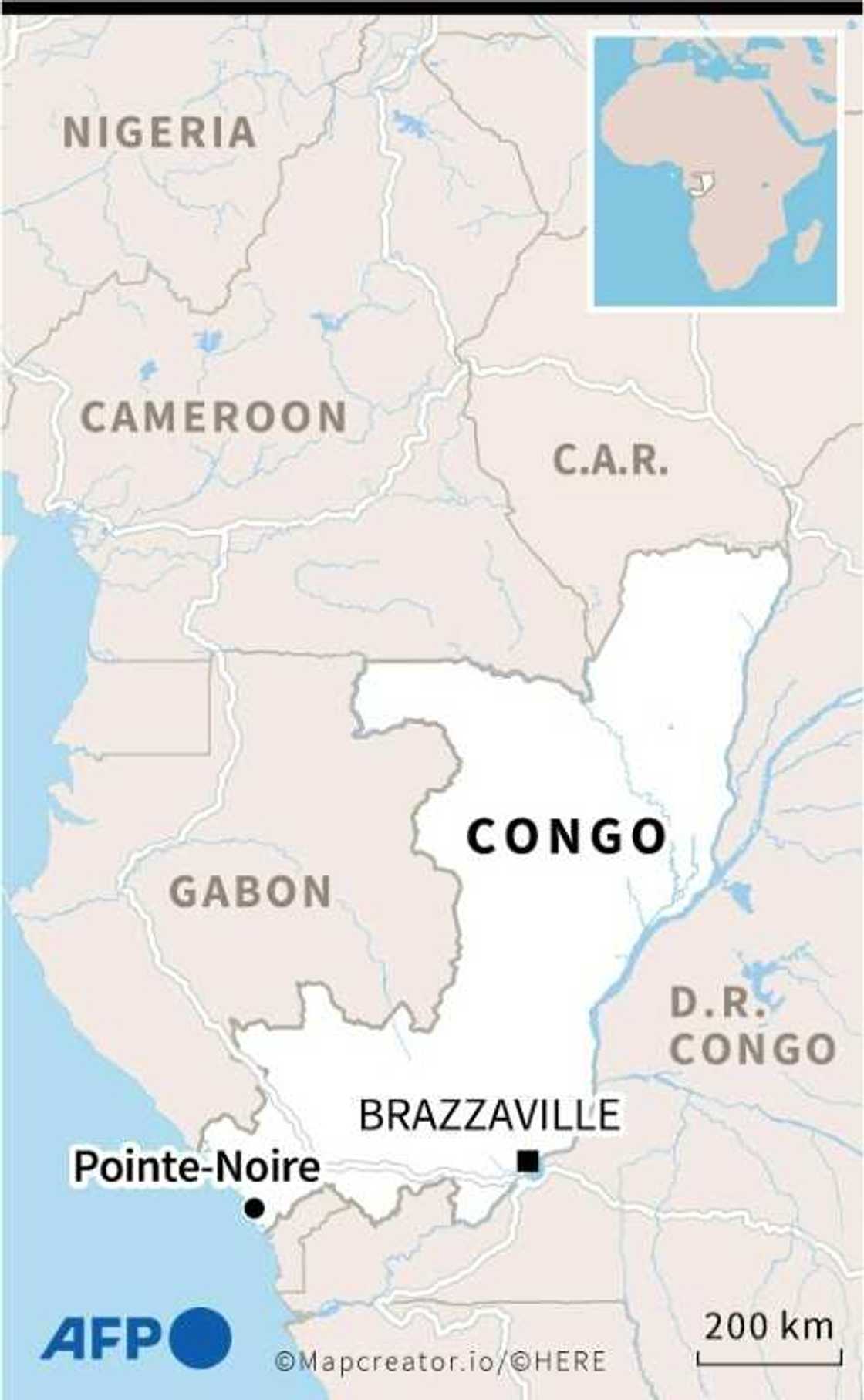 The Republic of Congo, also known as Congo-Brazzaville