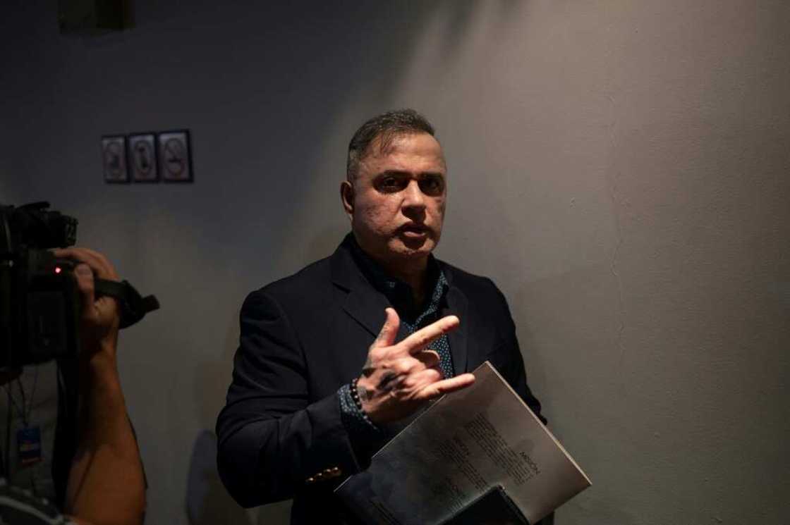 Venezuela Attorney General Tarek William Saab said the detainee had been suffering from a 'terminal illness' Venezuela Attorney General Tarek William Saab said the detainee had been suffering from a 'terminal illness'