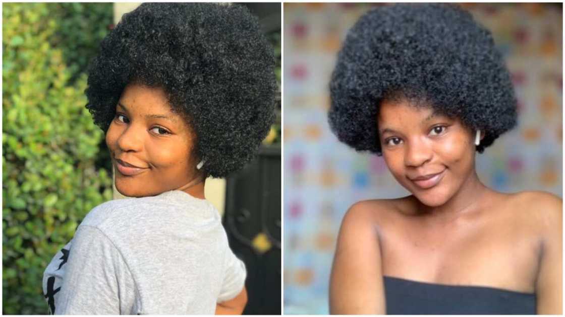 A collage of the Nigerian lady.
Photo source: Twitter/Queen Mother A collage of the Nigerian lady.
Photo source: Twitter/Queen Mother